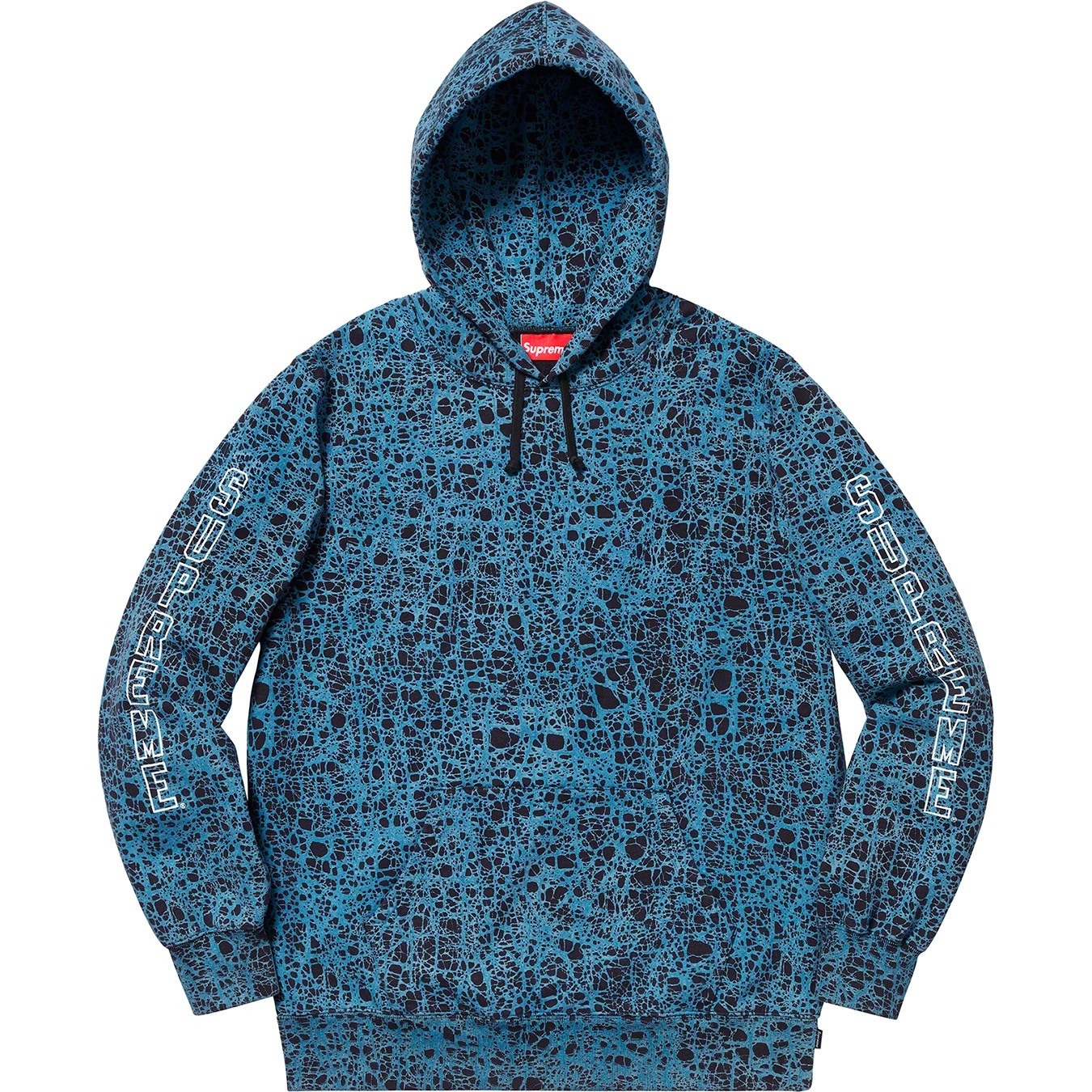 Marble Hooded Sweatshirt view 4